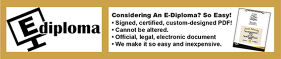 E diploma Ad